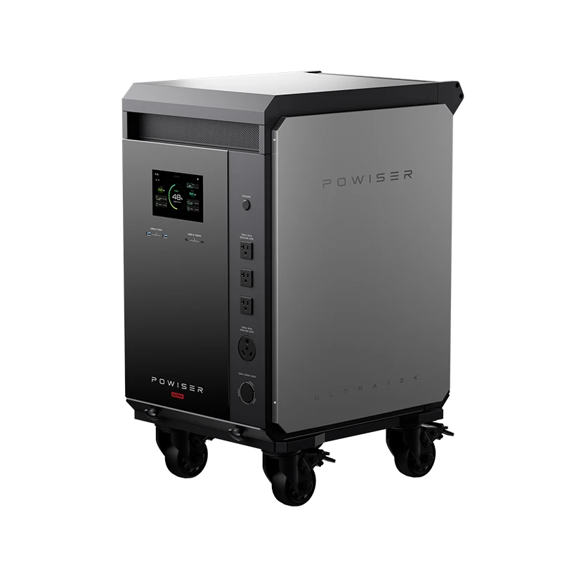 POWISER ULTRA 12K 12-36kW 10-30kWh Split-Phase Portable Power Station Solid-State Off-Grid Home Backup Power Supply
POWISER ULTRA 12K 12-36kW 10-30kWh Split-Phase Portable Power Station Solid-State Off-Grid Home Backup Power Supply