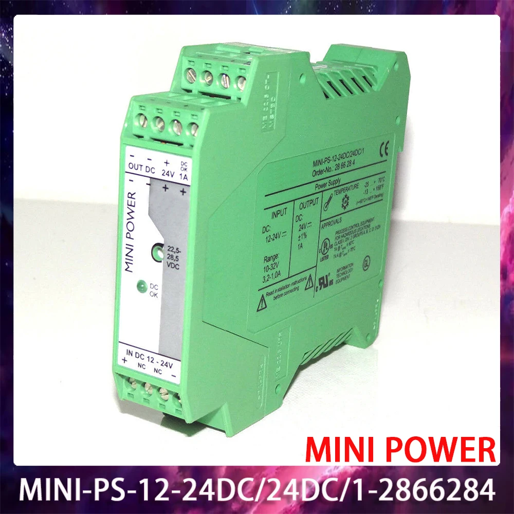 Для Phoenix 2866284 MINI-PS-12-24DC/24DC/1-2866284 Блок питания преобразователя постоянного/постоянного тока
Для Phoenix 2866284 MINI-PS-12-24DC/24DC/1-2866284 Блок питания преобразователя постоянного/постоянного тока
