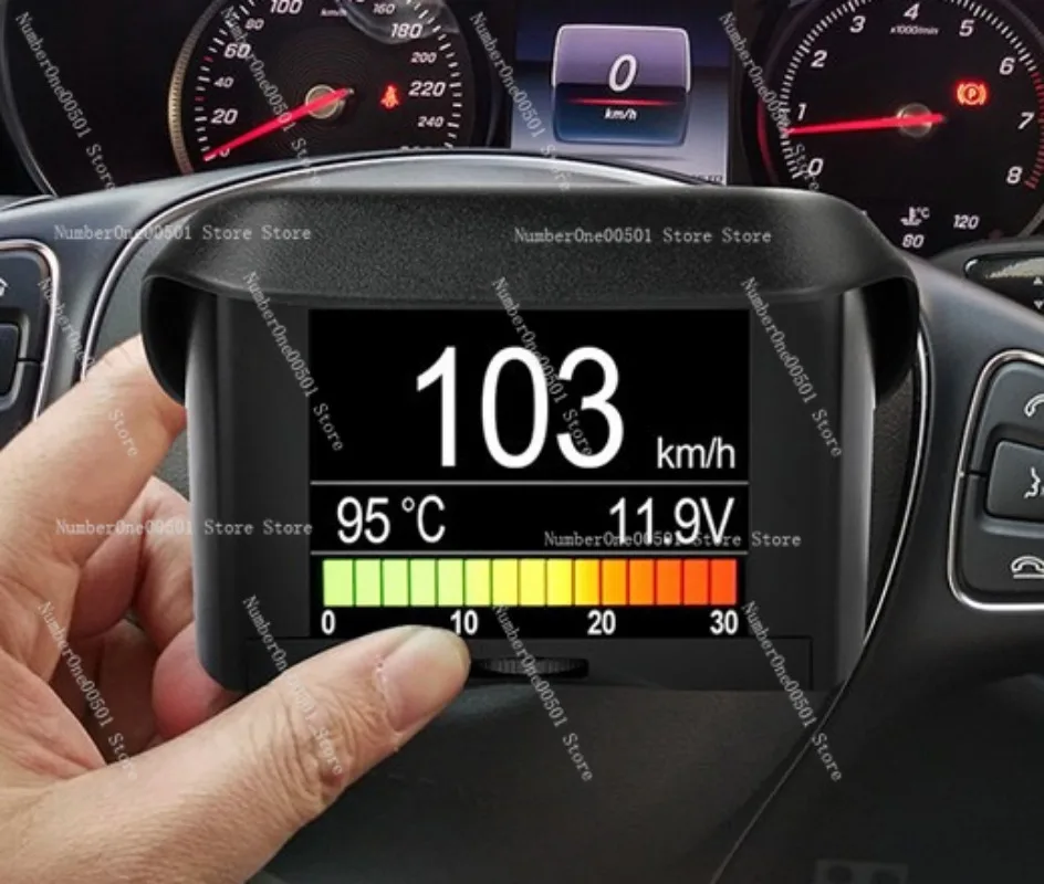 FH-1067 A202 HUD Engine Diagnostic Tachometer Water Temperature Display
FH-1067 A202 HUD Engine Diagnostic Tachometer Water Temperature Display