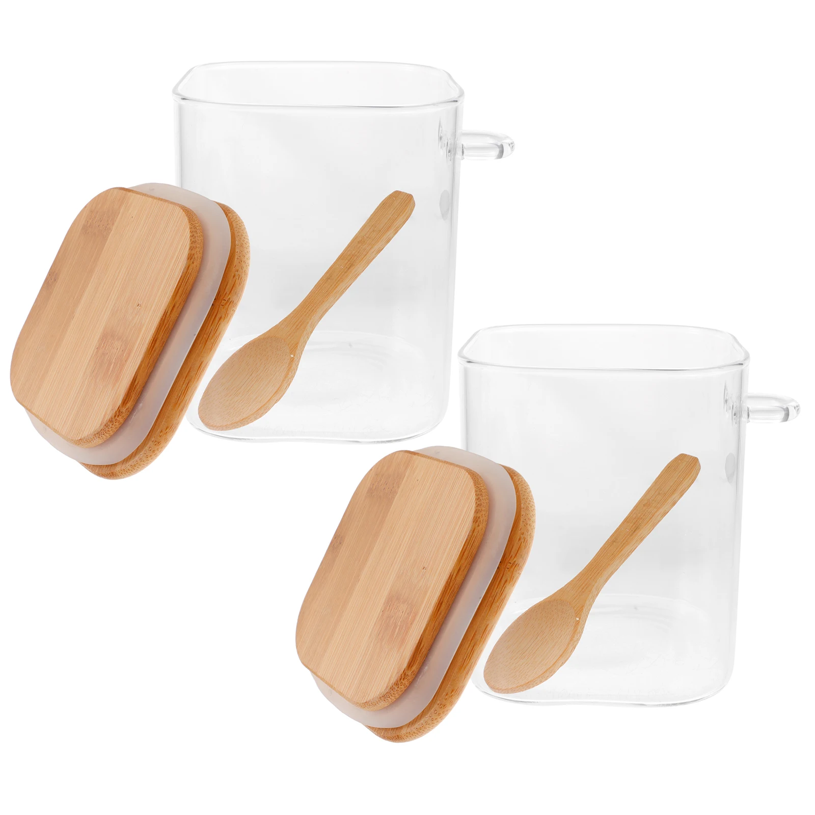 Wooden Lid Glass Jars Airtight Container for Coffee Beans Tea Sugar Home Kitchen Use Clear Design Sealed Performance
Wooden Lid Glass Jars Airtight Container for Coffee Beans Tea Sugar Home Kitchen Use Clear Design Sealed Performance