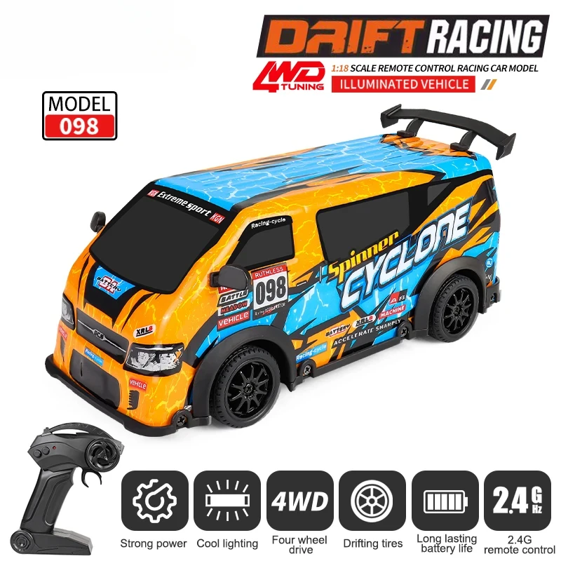 2.4G RC CAR With Transparent PVC Body Radio Controlled Van Monster Trucks Freight Cars Model Toys for Boys Christmas Gift
2.4G RC CAR With Transparent PVC Body Radio Controlled Van Monster Trucks Freight Cars Model Toys for Boys Christmas Gift
