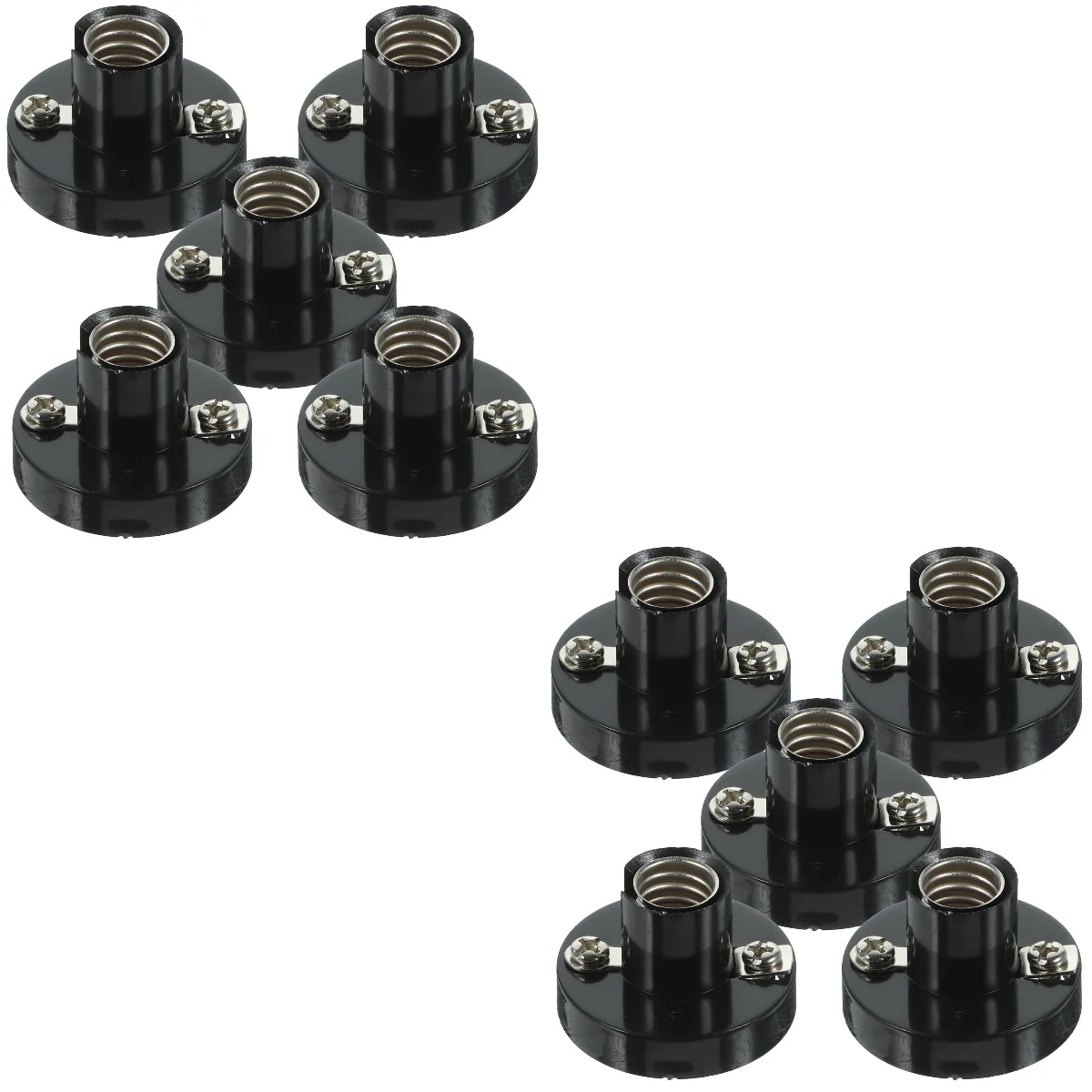 E10 Light Bulb Holder Screw Lamp Socket Metal Bakelite Mini Electrical Parts for Home Commercial Use Stable Performance Easy
E10 Light Bulb Holder Screw Lamp Socket Metal Bakelite Mini Electrical Parts for Home Commercial Use Stable Performance Easy