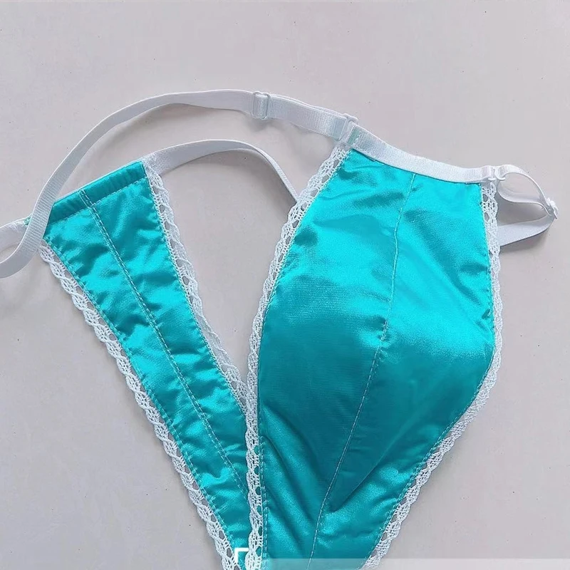 Handmake Red Blue Silky Man's Briefs Low Waist Through G-string T-back Panties Erotic Panty Club DJ Bar Sexy Costumes BF Party
Handmake Red Blue Silky Man's Briefs Low Waist Through G-string T-back Panties Erotic Panty Club DJ Bar Sexy Costumes BF Party