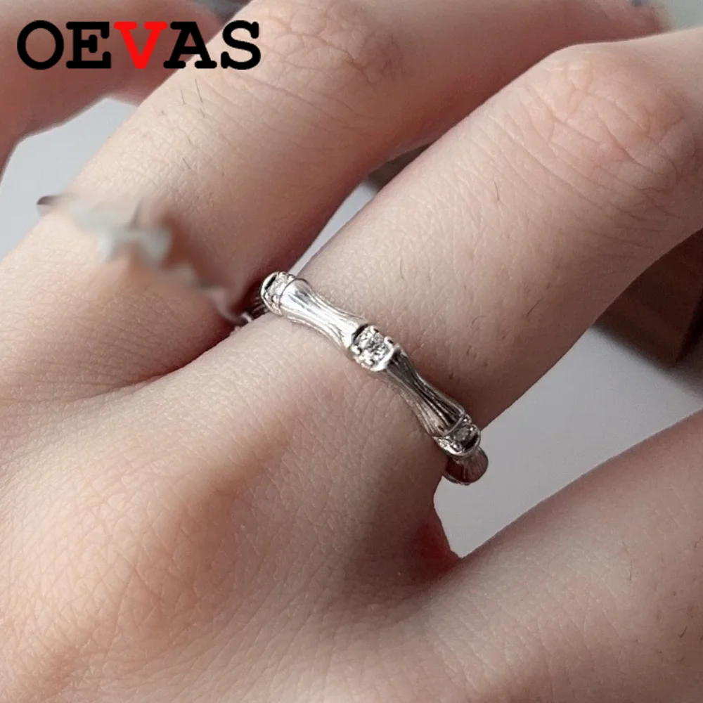 OEVAS 0.42ct Full Moissanite Diamond Engagement Rings For Women 100% 925 Sterling Silver Wedding Anniversary Gifs Fine Jewelry
OEVAS 0.42ct Full Moissanite Diamond Engagement Rings For Women 100% 925 Sterling Silver Wedding Anniversary Gifs Fine Jewelry