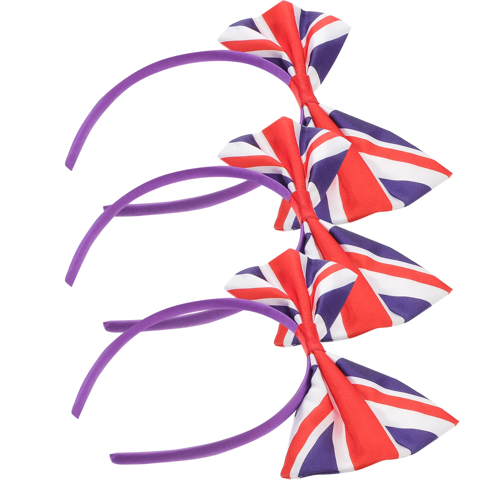 3 Pcs Satin UK Flag Bow Hairbands for Girls Women Festive Costume Parties Accessories Durable Elastic Hoops Headwear
3 Pcs Satin UK Flag Bow Hairbands for Girls Women Festive Costume Parties Accessories Durable Elastic Hoops Headwear