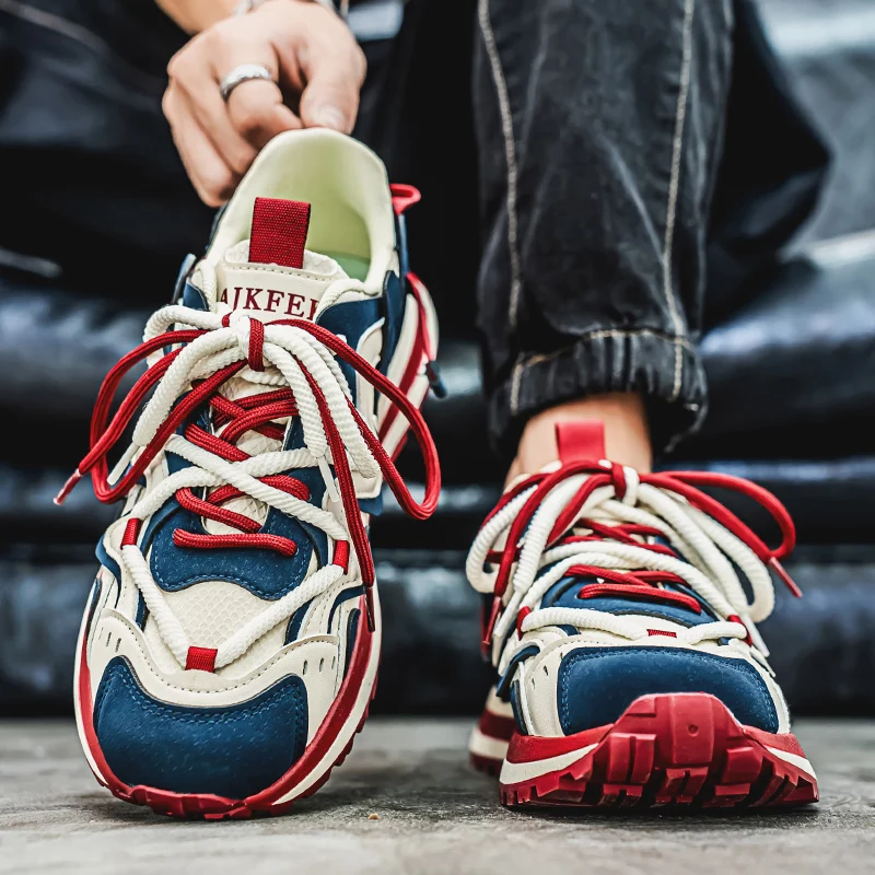 Men Running Shoes Designer Casual Sneakers Fashion Thick Soles Athletic Jogging Shoe Breathable Men Sport Shoe Tennis Shoes
Men Running Shoes Designer Casual Sneakers Fashion Thick Soles Athletic Jogging Shoe Breathable Men Sport Shoe Tennis Shoes