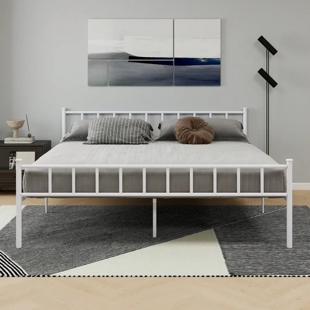 Style Metal Platform Bed Frame,14 Inch Black Bed Frame,Storage Space Under Bed Frames, Heavy Duty Steel Slat Support, No Box Spr
Style Metal Platform Bed Frame,14 Inch Black Bed Frame,Storage Space Under Bed Frames, Heavy Duty Steel Slat Support, No Box Spr