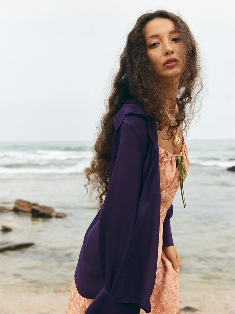 in Credible Women's Long Sve Silk irt Thin Transparent Summer Outerwear Collar Button up Straight Cut OL Sle
in Credible Women's Long Sve Silk irt Thin Transparent Summer Outerwear Collar Button up Straight Cut OL Sle