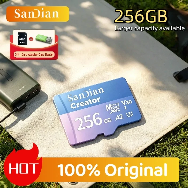 Micro TF SD Card Original V30 U3 128GB 256GB High Endurance For Dash Cam Home Security Surveillance Full HD Recording
Micro TF SD Card Original V30 U3 128GB 256GB High Endurance For Dash Cam Home Security Surveillance Full HD Recording