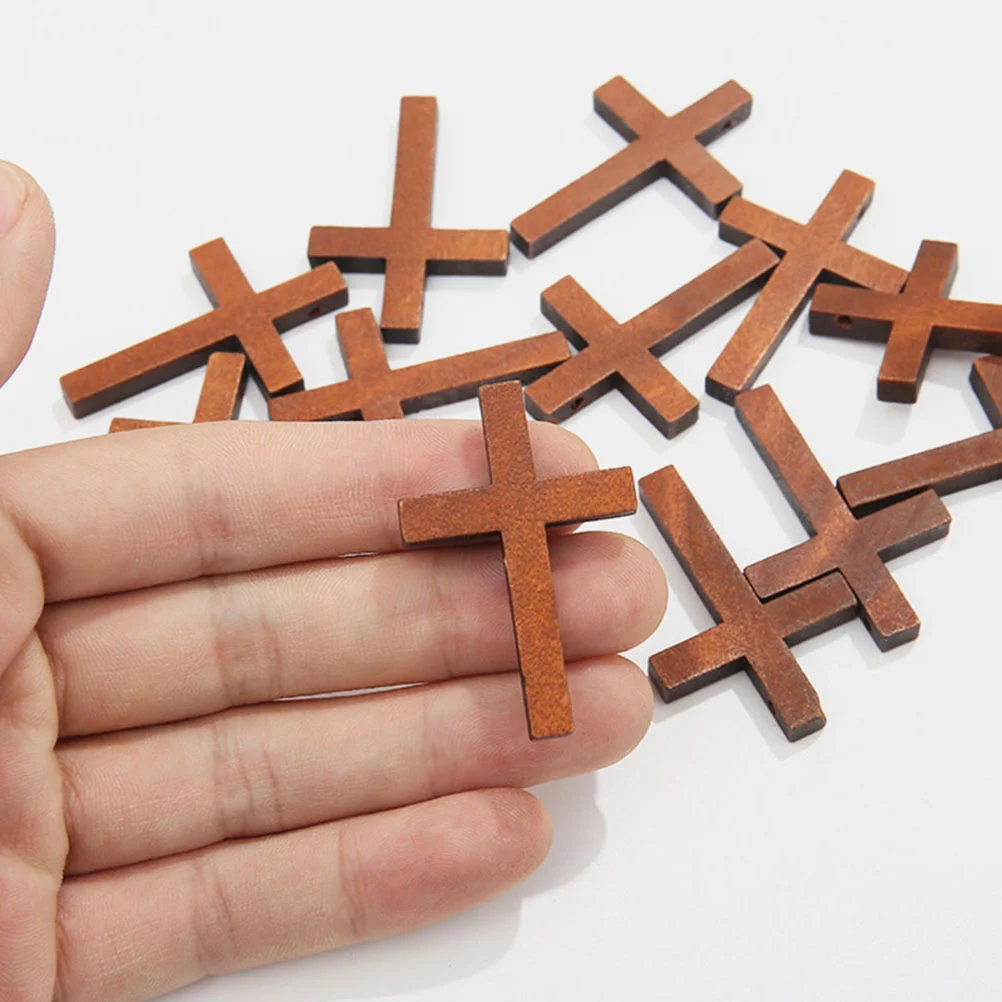 30 Pcs Halloween Mini Wooden Cross Pendant Handicrafts DIY Jewelry Handmade Party Decoration 30pcs (brown) Bag Key Chain Retro
30 Pcs Halloween Mini Wooden Cross Pendant Handicrafts DIY Jewelry Handmade Party Decoration 30pcs (brown) Bag Key Chain Retro