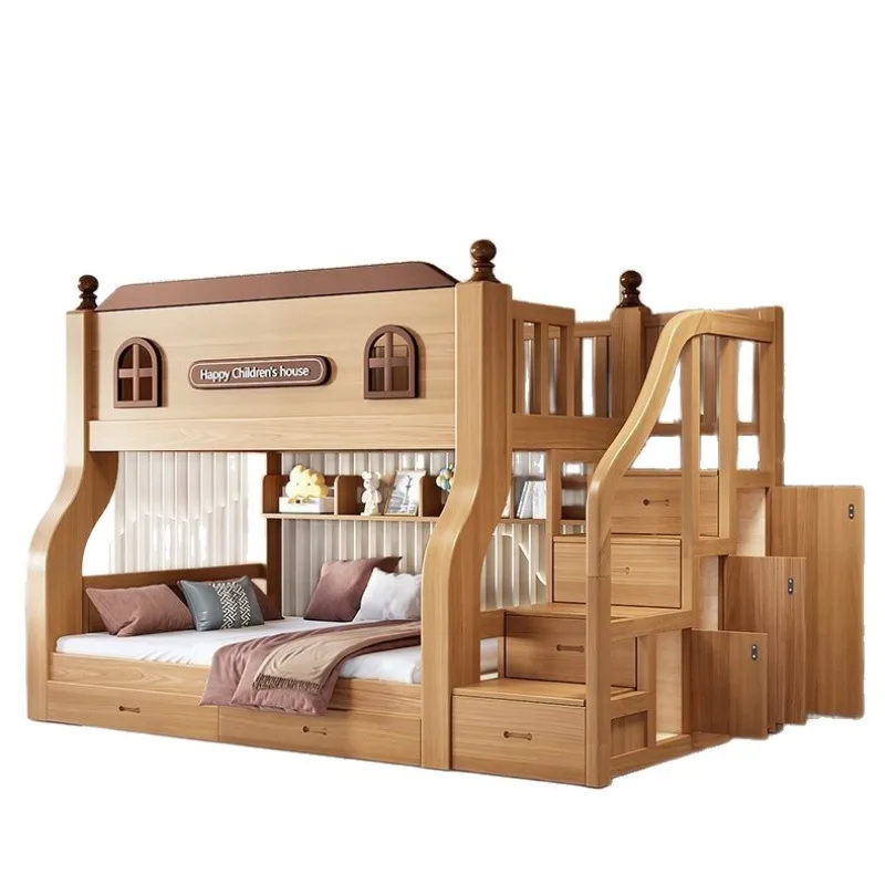 Solid wood upper and lower beds Thickened double-layer high and low beds Two-layer mother-child beds, student beds Upper
Solid wood upper and lower beds Thickened double-layer high and low beds Two-layer mother-child beds, student beds Upper