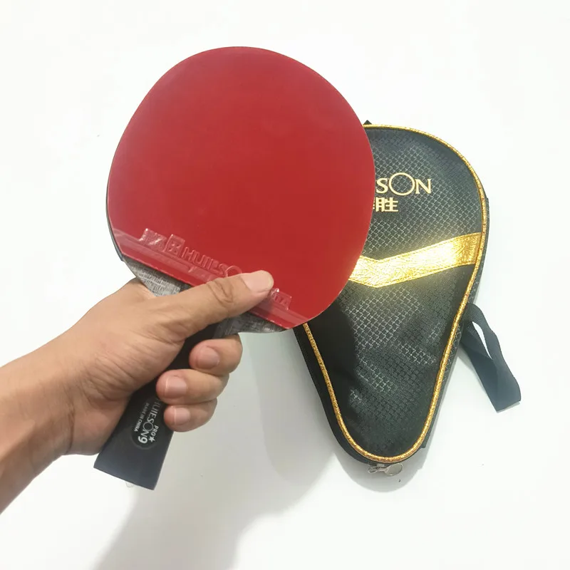Huieson KOTO Suface Inner Layer ALC Table Tennis Blade Pro 9 Star Ping Pong Paddle with Speed Crazy Rubber Sheet for Seniors
Huieson KOTO Suface Inner Layer ALC Table Tennis Blade Pro 9 Star Ping Pong Paddle with Speed Crazy Rubber Sheet for Seniors
