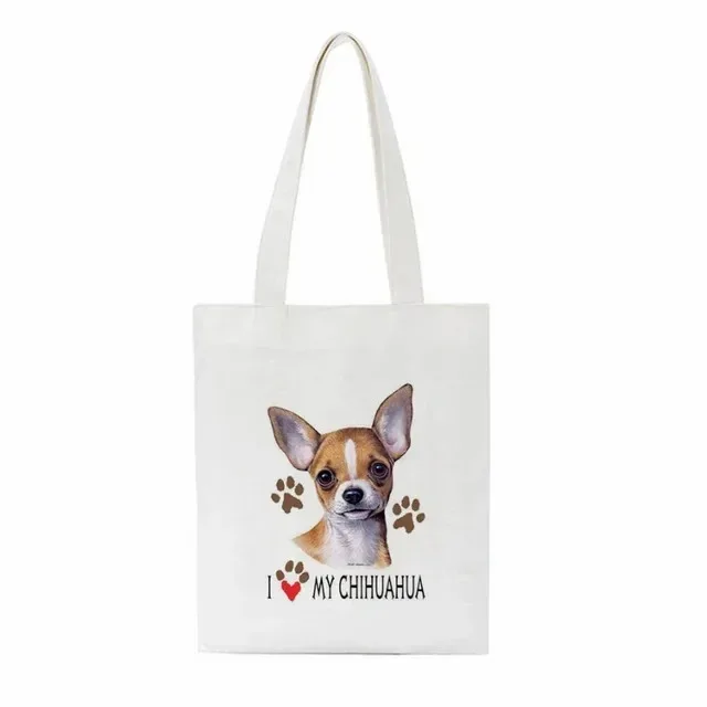 Chihuahua Dog Cute Graphic Hipster Cartoon Print Shopping Bags Girls Fashion Casual Hand Bag Large Capacity Eco Shoulder Bag
Chihuahua Dog Cute Graphic Hipster Cartoon Print Shopping Bags Girls Fashion Casual Hand Bag Large Capacity Eco Shoulder Bag