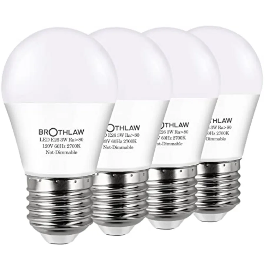 25 Watt Equivalent Light Bulbs, A15 LED Light E26 Base 2700K Low watt Light Bulbs, Nightstand Light Bulb, Table Lamp Bulb, 4 Pa
25 Watt Equivalent Light Bulbs, A15 LED Light E26 Base 2700K Low watt Light Bulbs, Nightstand Light Bulb, Table Lamp Bulb, 4 Pa