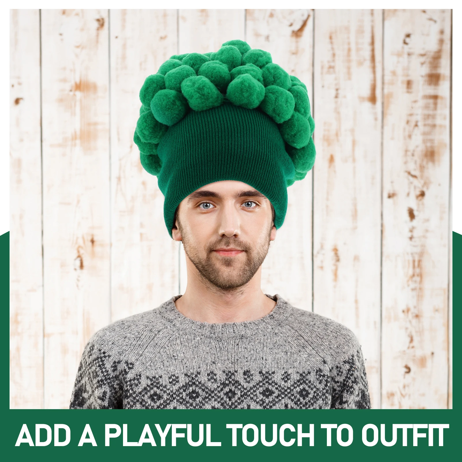 Funny Broccoli Hat Holiday Celebrate Headgear Dress Cosplay Vegetable Green Crochet Party Knitted Hats Women Kids Kawaii
Funny Broccoli Hat Holiday Celebrate Headgear Dress Cosplay Vegetable Green Crochet Party Knitted Hats Women Kids Kawaii