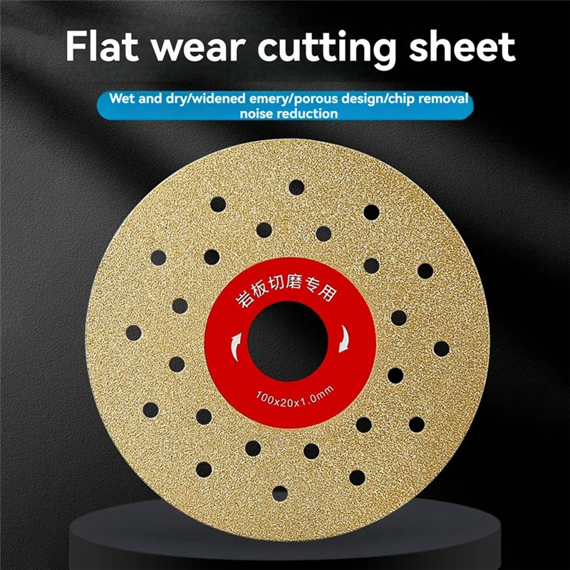 10Pcs 4Inch 100Mm Diamond Cutting Grinding Disc Vacuum Brazed Saw Blade For Marble Porcelain Tiles Rock Slab Porcelain
10Pcs 4Inch 100Mm Diamond Cutting Grinding Disc Vacuum Brazed Saw Blade For Marble Porcelain Tiles Rock Slab Porcelain