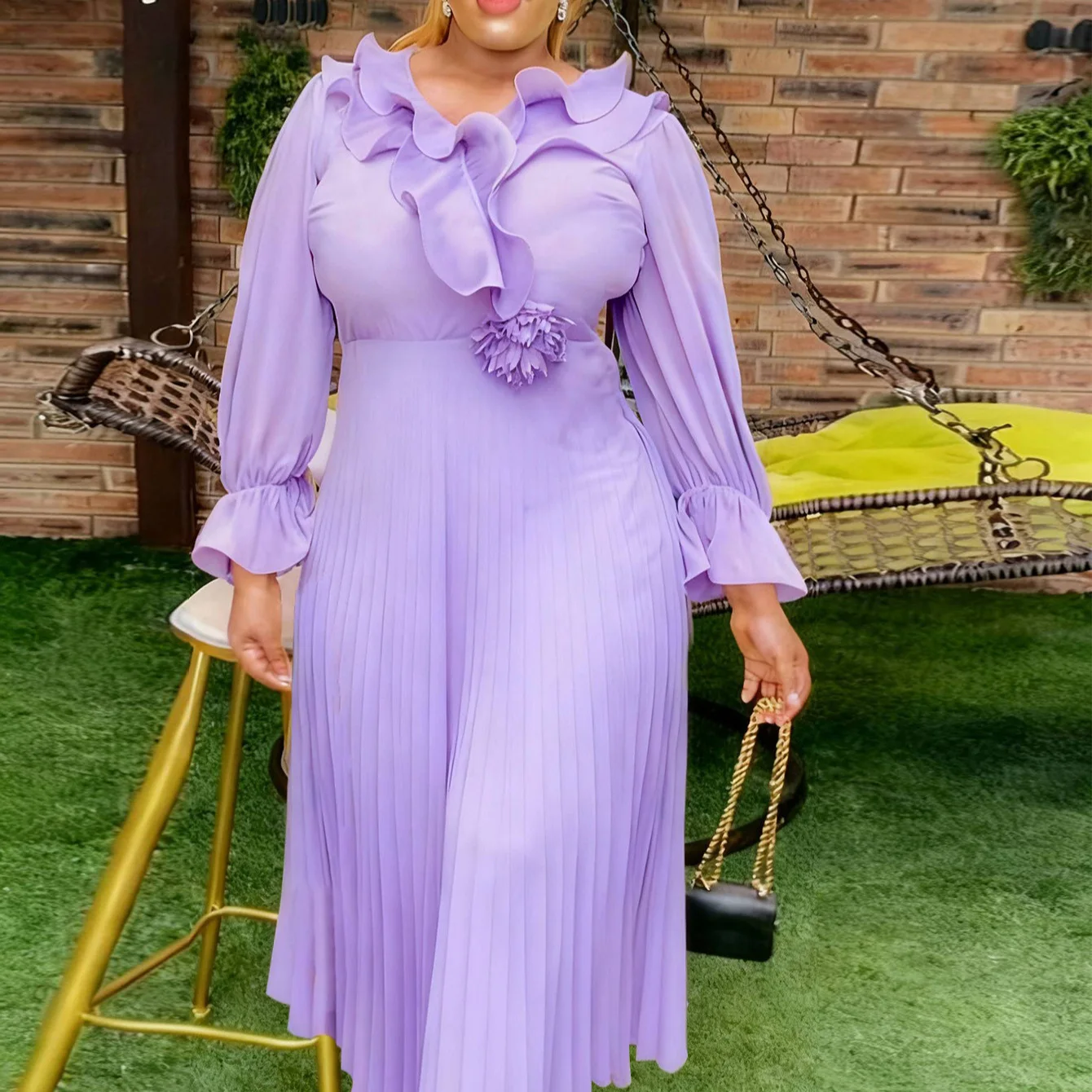 Африканские платья Дашики для женщин, летние элегантные африканские платья с длинными рукавами из полиэстера, вечерние длинные платья макси, африканская одежда
Африканские платья Дашики для женщин, летние элегантные африканские платья с длинными рукавами из полиэстера, вечерние длинные платья макси, африканская одежда