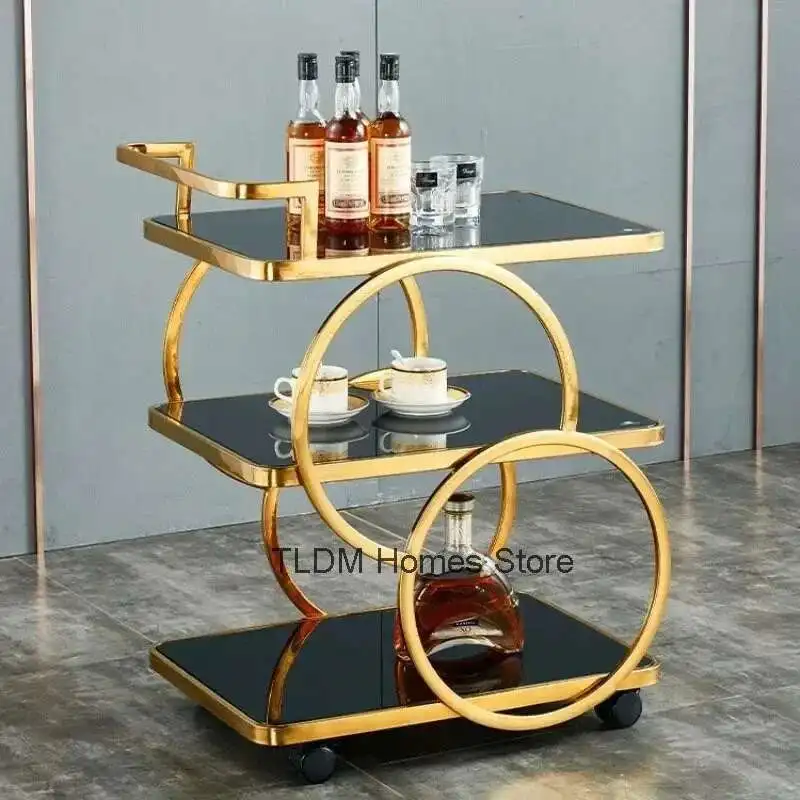 Luxury Rolling Bar Tables Trolley Kitchen Islands Metal Wine Rac 카트 Serving Trolleys Cart Sideboards Shelf Hotel Furiture
Luxury Rolling Bar Tables Trolley Kitchen Islands Metal Wine Rac 카트 Serving Trolleys Cart Sideboards Shelf Hotel Furiture