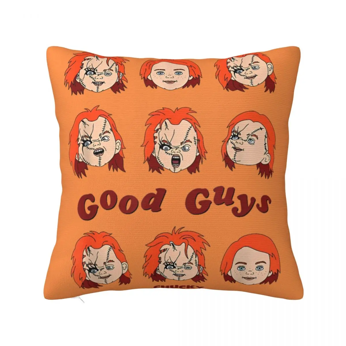 Наволочка с лицами Чаки, мягкий полиэстер, чехол для подушки, украшение, наволочка из фильма ужасов, чехол на молнии для стула
Наволочка с лицами Чаки, мягкий полиэстер, чехол для подушки, украшение, наволочка из фильма ужасов, чехол на молнии для стула