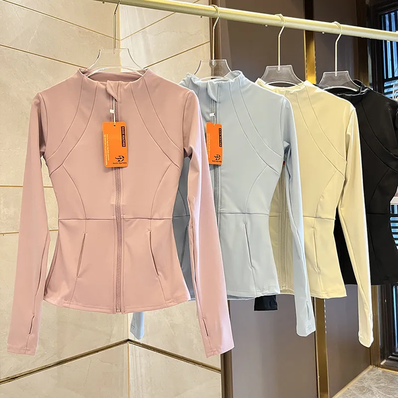 Спортивная куртка женская, спортивный топ с длинными рукавами
Спортивная куртка женская, спортивный топ с длинными рукавами