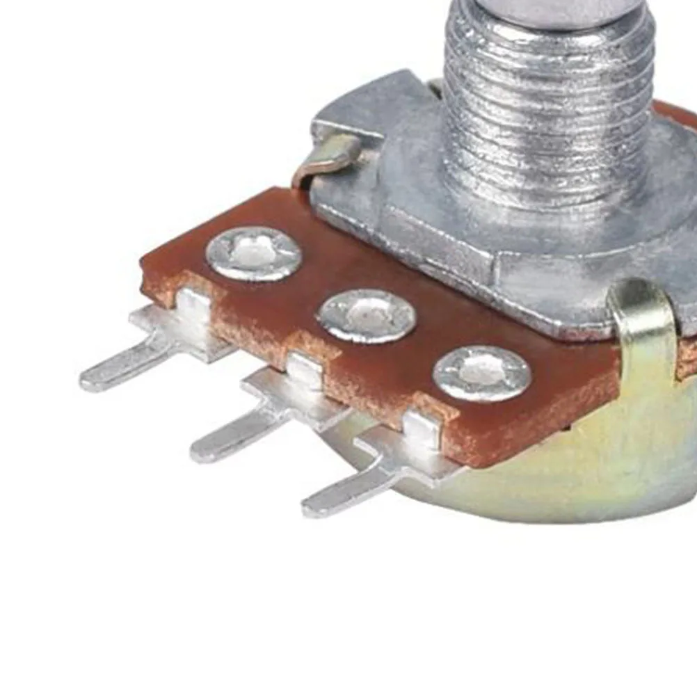 High Quality B10k Potentiometer Audio Taper Long Knurled Shaft Volume Control for Guitar Amp Electric Bass Tone Replacement
High Quality B10k Potentiometer Audio Taper Long Knurled Shaft Volume Control for Guitar Amp Electric Bass Tone Replacement