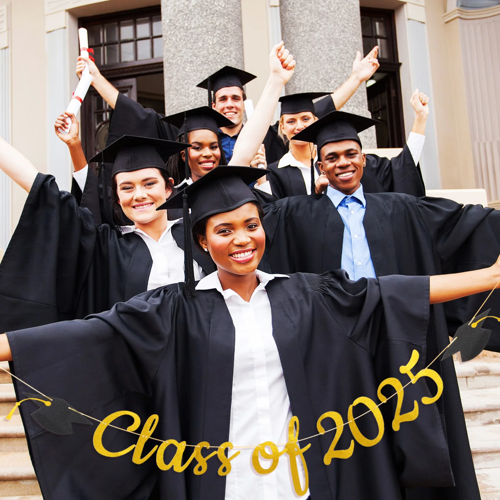 Party Decoration Congrats Banner Grad 2025 Class Reusable Vibrant Photo Prop Festive Multiple Events Strong Sturdy Preschool
Party Decoration Congrats Banner Grad 2025 Class Reusable Vibrant Photo Prop Festive Multiple Events Strong Sturdy Preschool