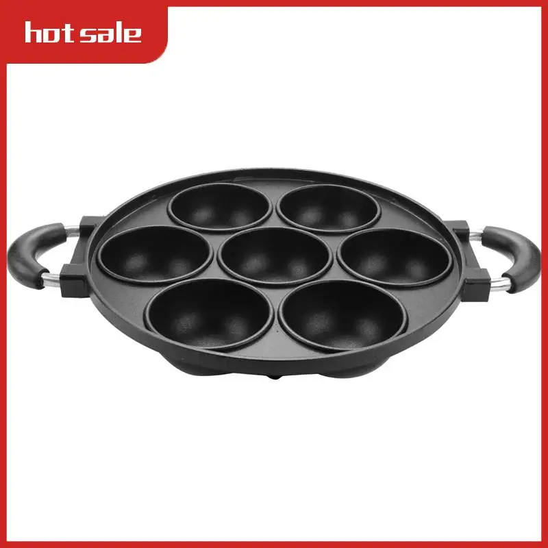 A74P-7 Hole Cooking Cake Pan Cast Iron Omelette Pan Non-Stick Cooking Pot Breakfast Egg Cooker Cake Mold Kitchen Cookware
A74P-7 Hole Cooking Cake Pan Cast Iron Omelette Pan Non-Stick Cooking Pot Breakfast Egg Cooker Cake Mold Kitchen Cookware