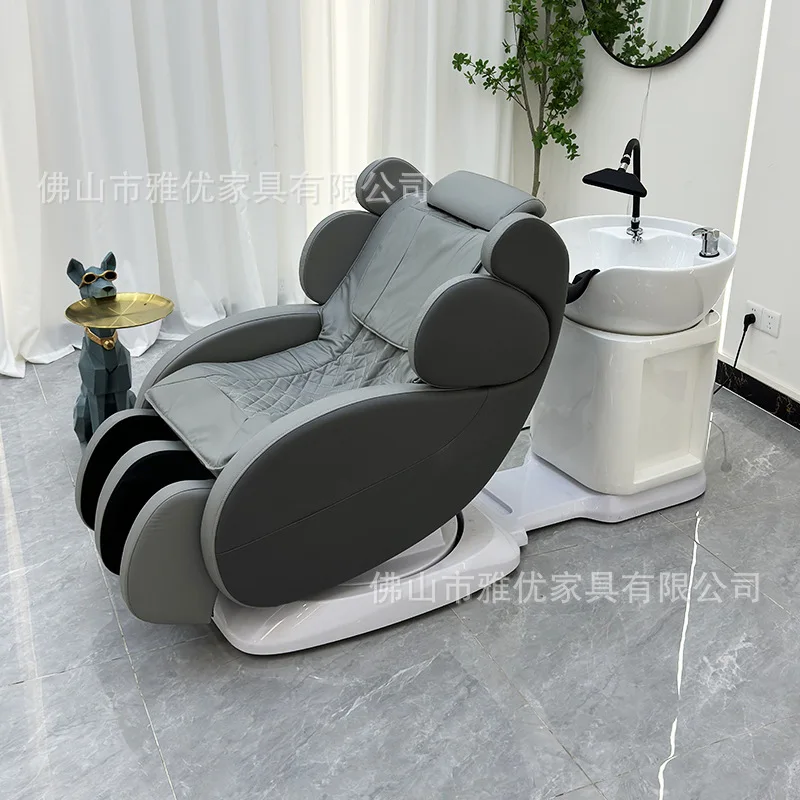 Electric massage rotating shampoo bed multi-functional hair treatment hairdressing scalp care chair special flush bed for hair s
Electric massage rotating shampoo bed multi-functional hair treatment hairdressing scalp care chair special flush bed for hair s