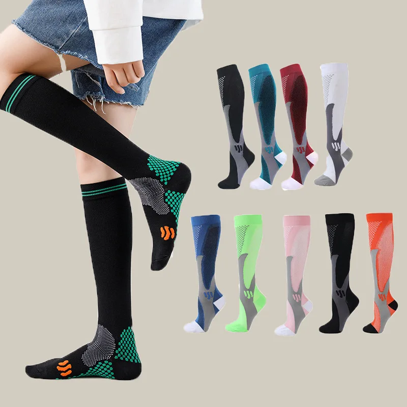 Calf socks, sports elastic socks, cycling, running, yoga socks, men's and women's compression socks
Calf socks, sports elastic socks, cycling, running, yoga socks, men's and women's compression socks