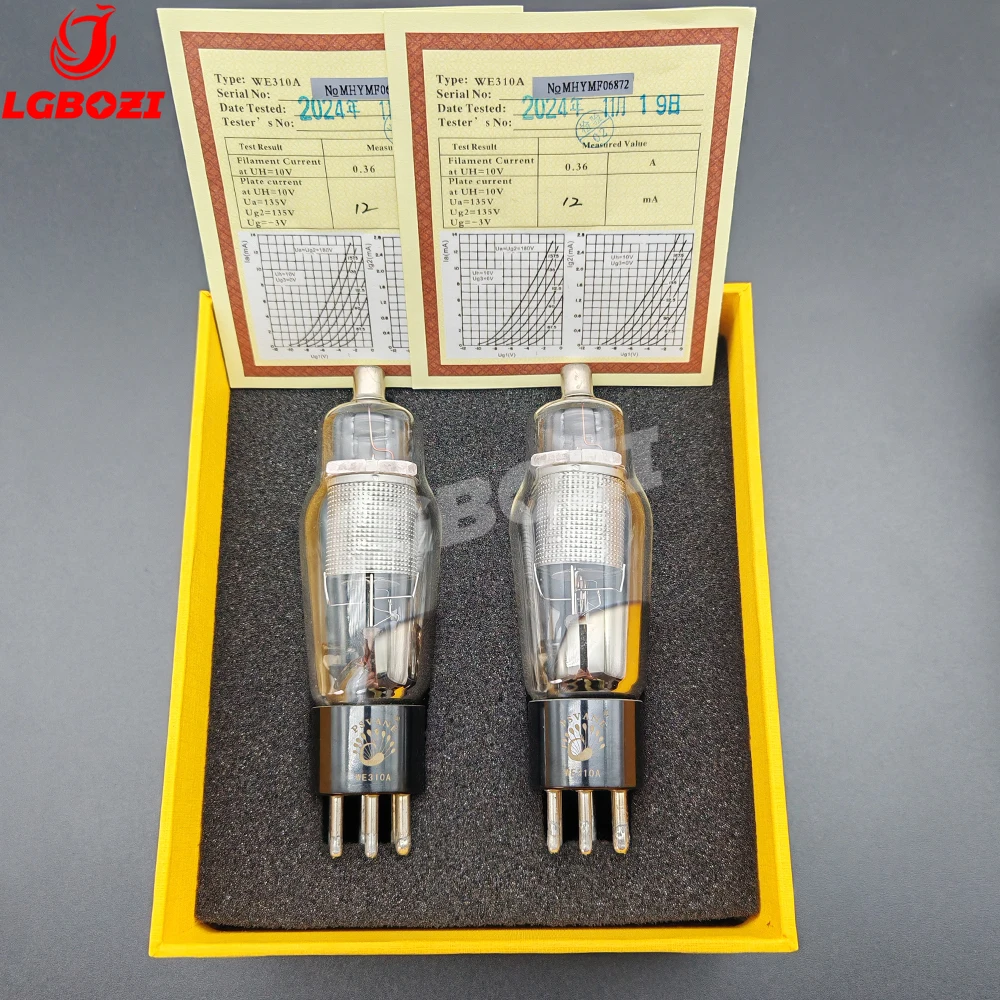PSVANE WE310A Vacuum Tube: Direct Repl. for 10M12C/EF9, Low-Noise Audio, Auto-Paired Hifi Amplifier
PSVANE WE310A Vacuum Tube: Direct Repl. for 10M12C/EF9, Low-Noise Audio, Auto-Paired Hifi Amplifier