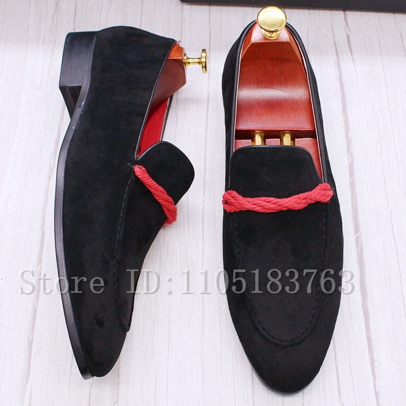 Fashion Black Green Suede Slip On Penny Loafers for Men Classic Handmade Pointed Toe Casual Business Dress Shoes
Fashion Black Green Suede Slip On Penny Loafers for Men Classic Handmade Pointed Toe Casual Business Dress Shoes