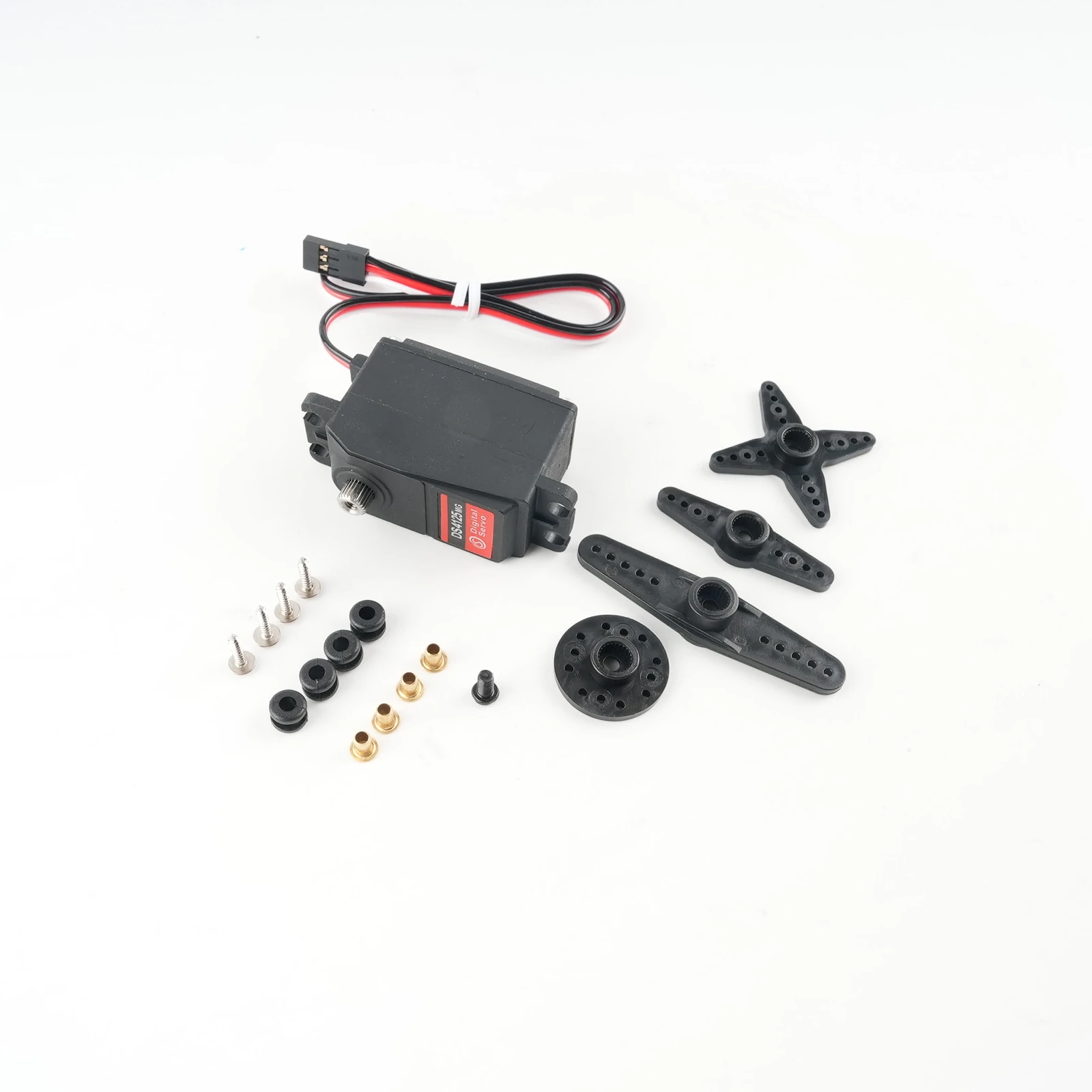 25KG Low Profile Digital Servo DS4125 7.4V 180/270/360 Degree Metal Teeth Core Motor Servo Waterproof IP67 for RC Car Robot
25KG Low Profile Digital Servo DS4125 7.4V 180/270/360 Degree Metal Teeth Core Motor Servo Waterproof IP67 for RC Car Robot