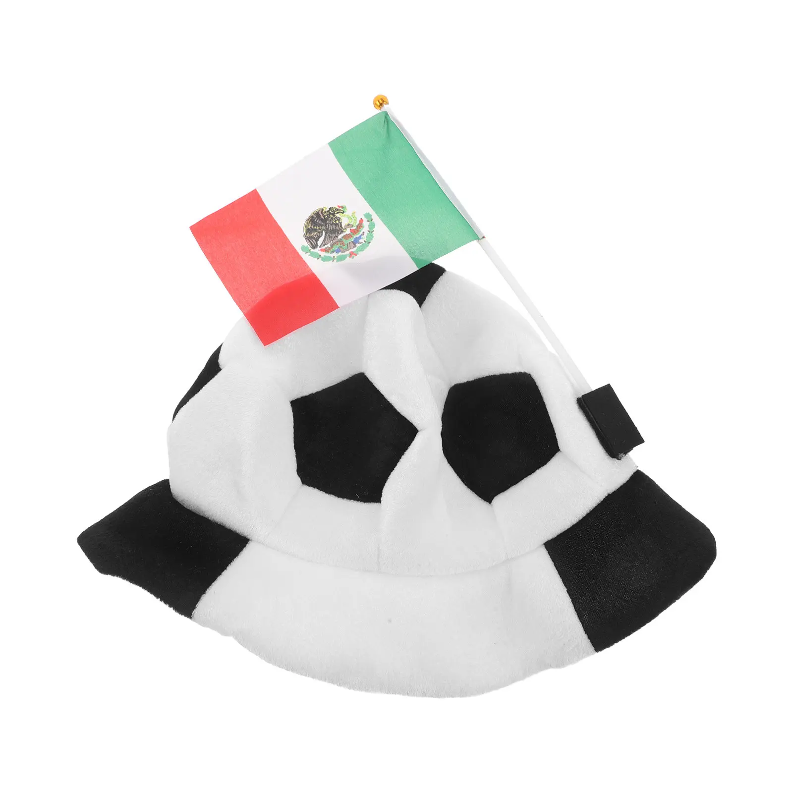 Soccer Ball Hat Mexico Flag Funny Football Party Hat Carnival Costume Headwear Soccer Game Day Fan Accessories
Soccer Ball Hat Mexico Flag Funny Football Party Hat Carnival Costume Headwear Soccer Game Day Fan Accessories