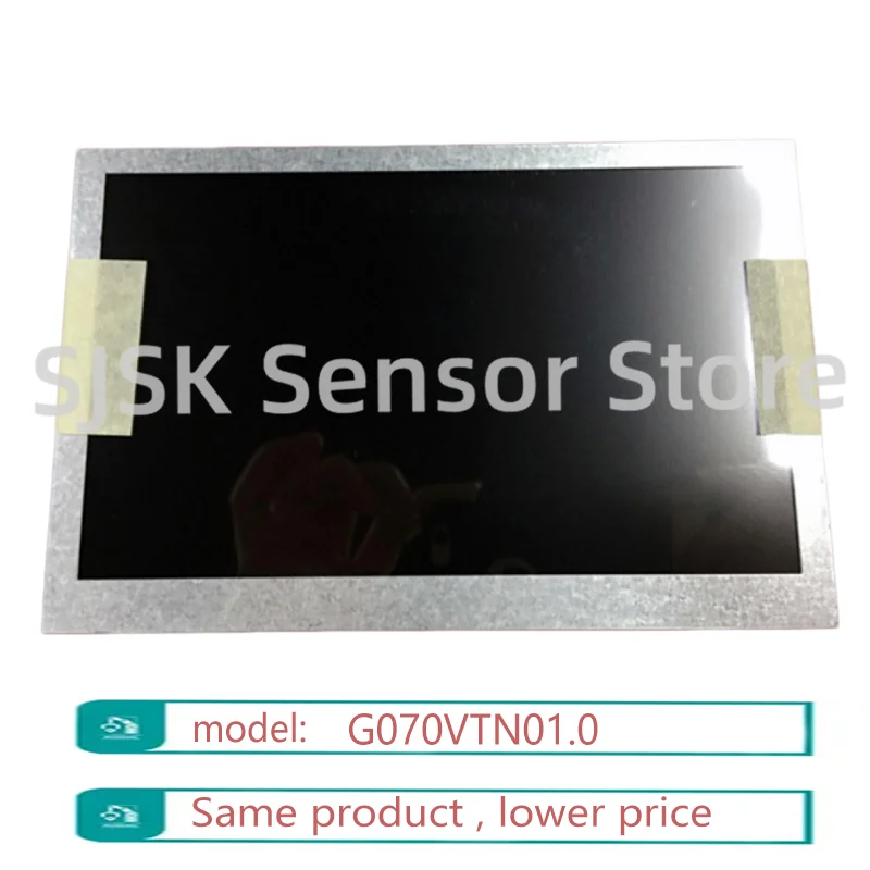 G070VTN01.0 7.0" 800×480 WVGA 300cd/m² LVDS 20pin Matte Industrial LCD Display Panel
G070VTN01.0 7.0" 800×480 WVGA 300cd/m² LVDS 20pin Matte Industrial LCD Display Panel