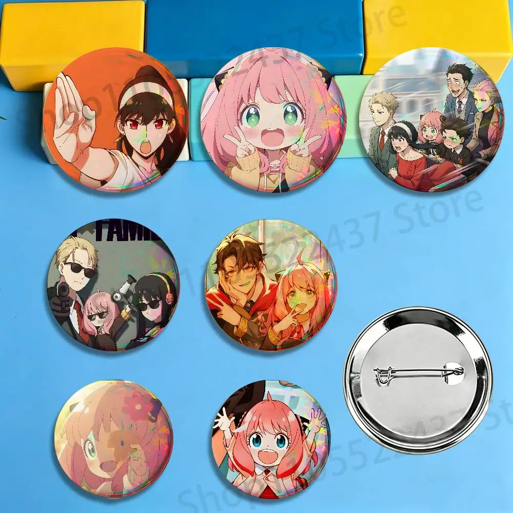 SPY FAMILY Loid Anya Yor Round Enamel Pins Cartoon Brooches Stylish Ornament Badge for Backpack Accessorys Gifts
SPY FAMILY Loid Anya Yor Round Enamel Pins Cartoon Brooches Stylish Ornament Badge for Backpack Accessorys Gifts