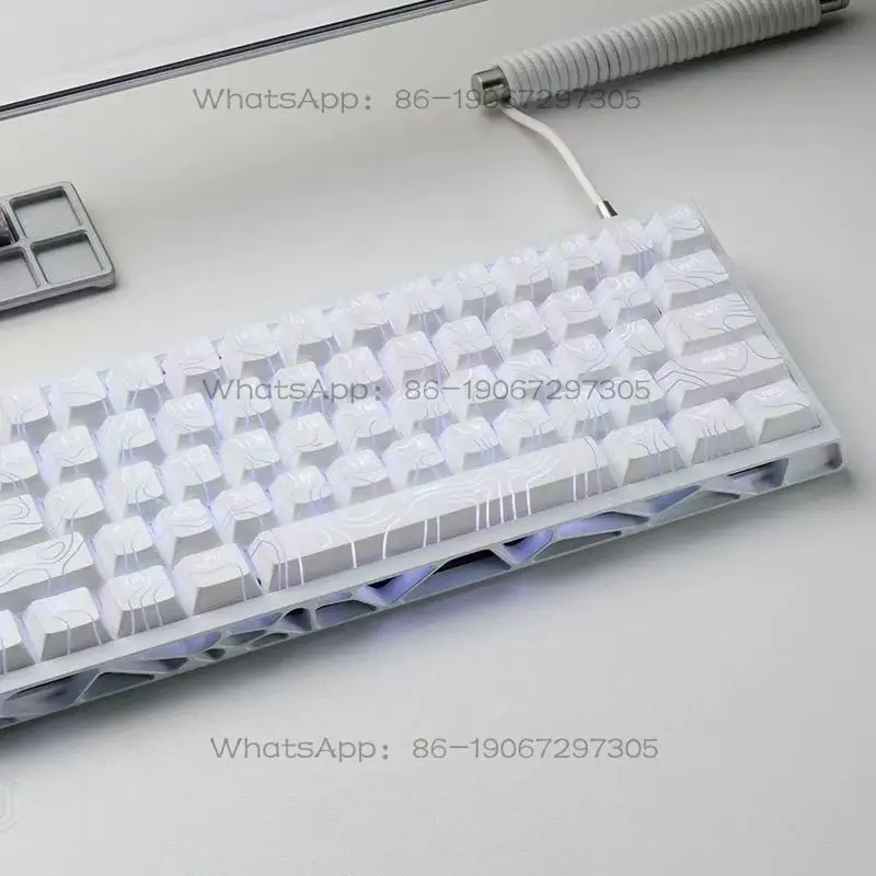 NEW 5.0 Front Engraved Keycap Cherry Profile Light-transmitting 119Keys Mechanical Keyboard for Magnetic Switch
NEW 5.0 Front Engraved Keycap Cherry Profile Light-transmitting 119Keys Mechanical Keyboard for Magnetic Switch