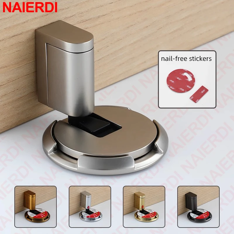 NAIERDI Mechanical Door Stopper Heavy Duty Adjustable Height Windproof Door Stop Self-Adhesive Door Holder for Home Office
NAIERDI Mechanical Door Stopper Heavy Duty Adjustable Height Windproof Door Stop Self-Adhesive Door Holder for Home Office