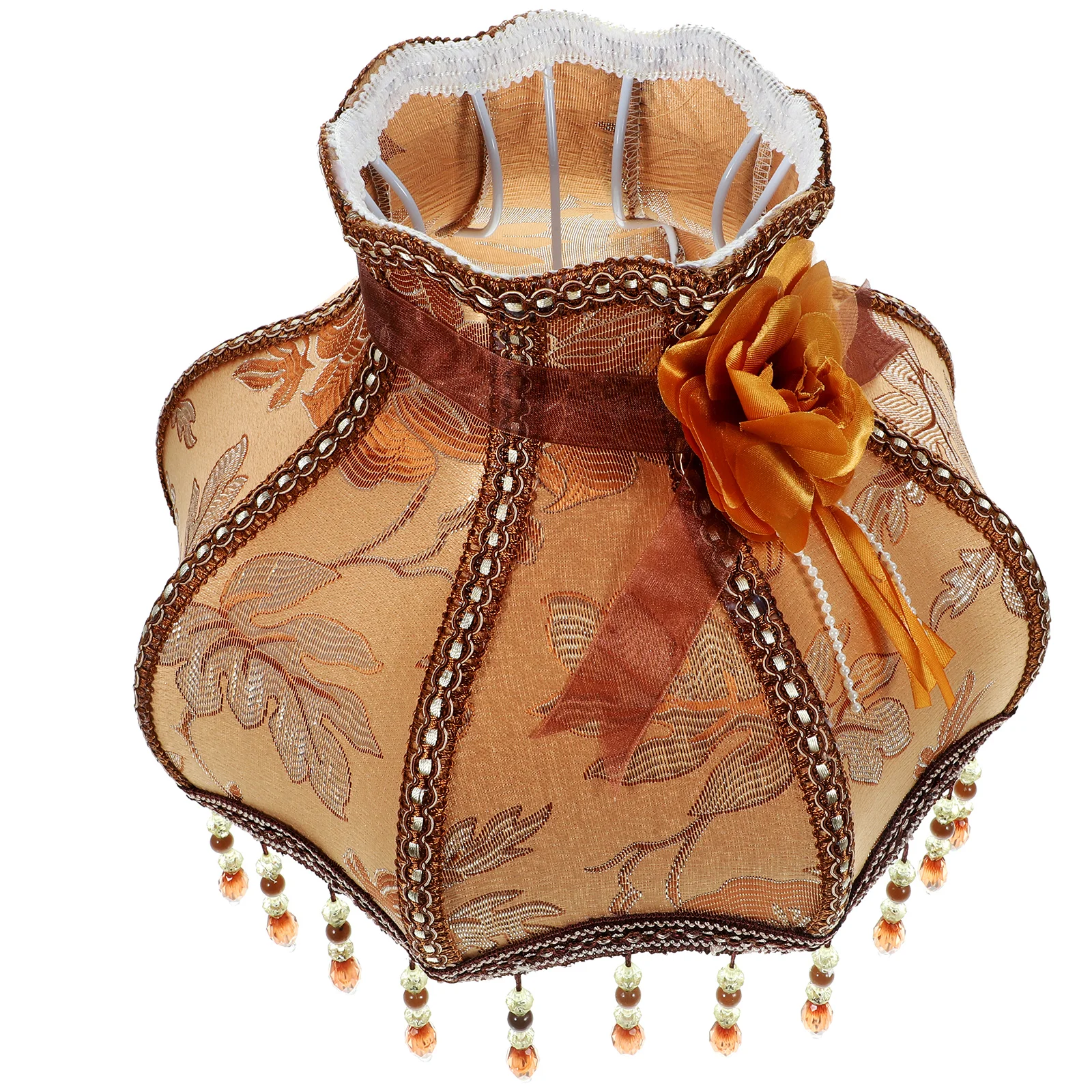 Retro Fabric Lampshade Victorian Cloth Fringe European Style Small Coffee Bell Dustproof Elegant Bedroom Living Room Lamp Cover
Retro Fabric Lampshade Victorian Cloth Fringe European Style Small Coffee Bell Dustproof Elegant Bedroom Living Room Lamp Cover