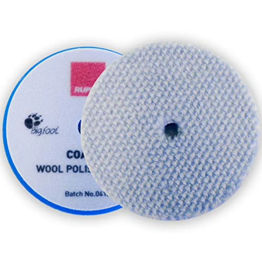 Rupes Coarse Blue Wool Pad 170mm 6.75in 3 Pack Polishing Pads Excellent Cutting Power Finishing Capabilities
Rupes Coarse Blue Wool Pad 170mm 6.75in 3 Pack Polishing Pads Excellent Cutting Power Finishing Capabilities