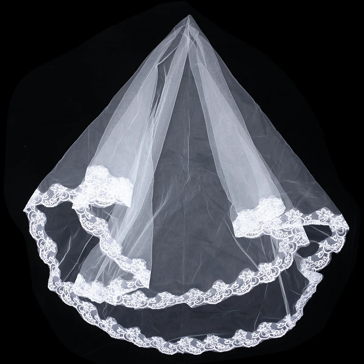 Wedding Veil Long Tulle Lace White Chiffon For Long Tulle Bride Hen Party Engagement Photo Prop Pure White
Wedding Veil Long Tulle Lace White Chiffon For Long Tulle Bride Hen Party Engagement Photo Prop Pure White