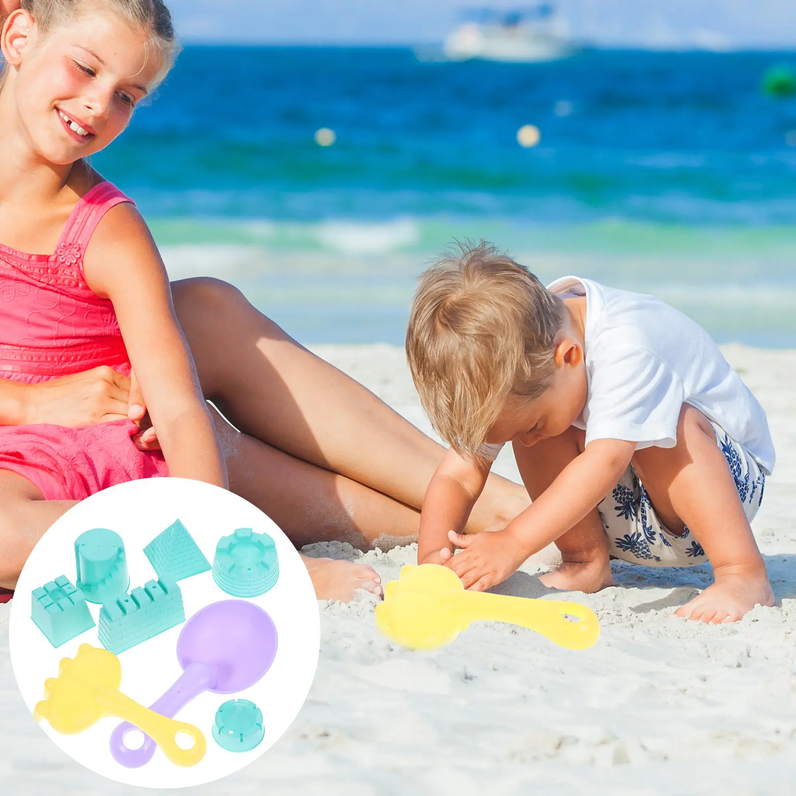 Набор для детей: Портативный легкий летний набор для игр на пляже, для создания замков из песка и копания, для развития координации рук
Набор для детей: Портативный легкий летний набор для игр на пляже, для создания замков из песка и копания, для развития координации рук