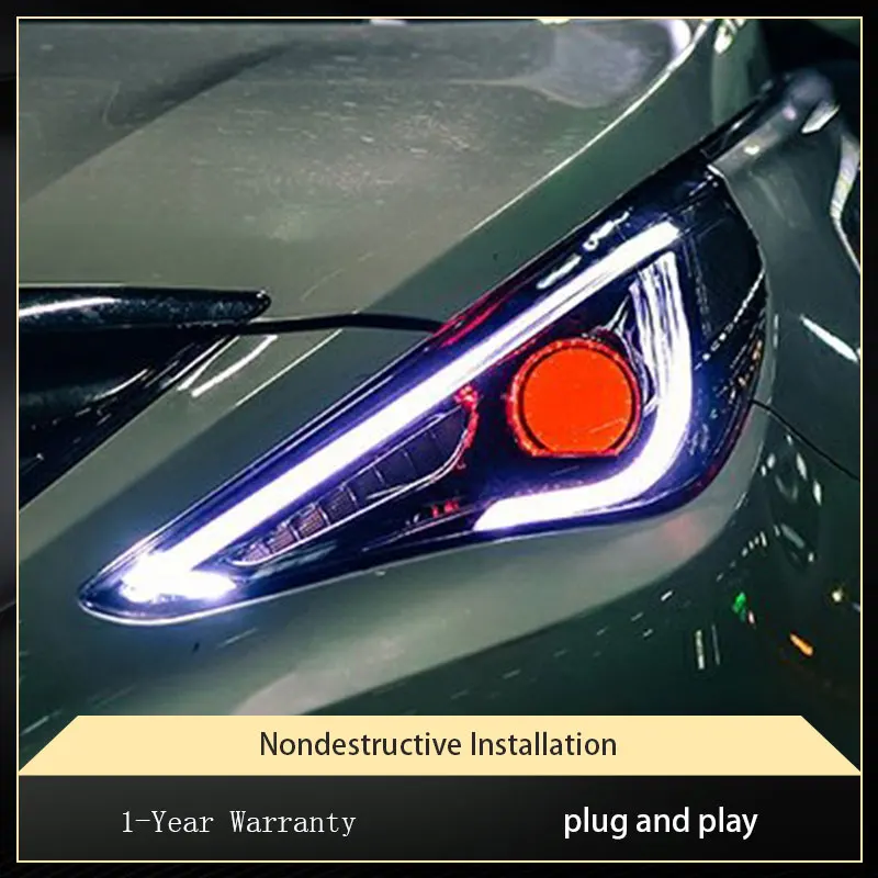 Автомобильные фары для Hyundai Sonata 8 2011-2015 MK8, глаза дьявола, дневные ходовые огни, высокая Настройка, дизайн, модифицированные сигнальные лампы, аксессуары
Автомобильные фары для Hyundai Sonata 8 2011-2015 MK8, глаза дьявола, дневные ходовые огни, высокая Настройка, дизайн, модифицированные сигнальные лампы, аксессуары