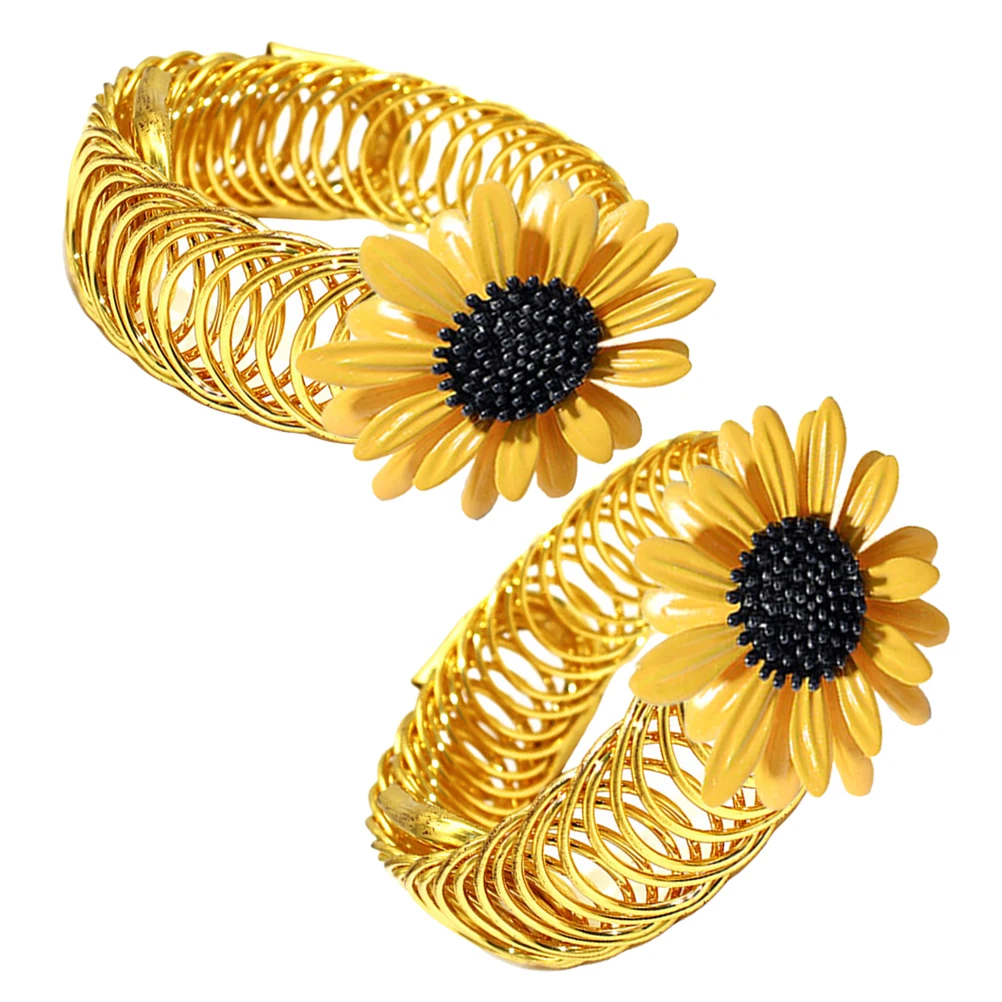 2Pcs Yellow Sunflower Curtain Buckles Holders Tiebacks Fastener Decorative Metal Spring Drapery Home Bedroom Kitchen
2Pcs Yellow Sunflower Curtain Buckles Holders Tiebacks Fastener Decorative Metal Spring Drapery Home Bedroom Kitchen