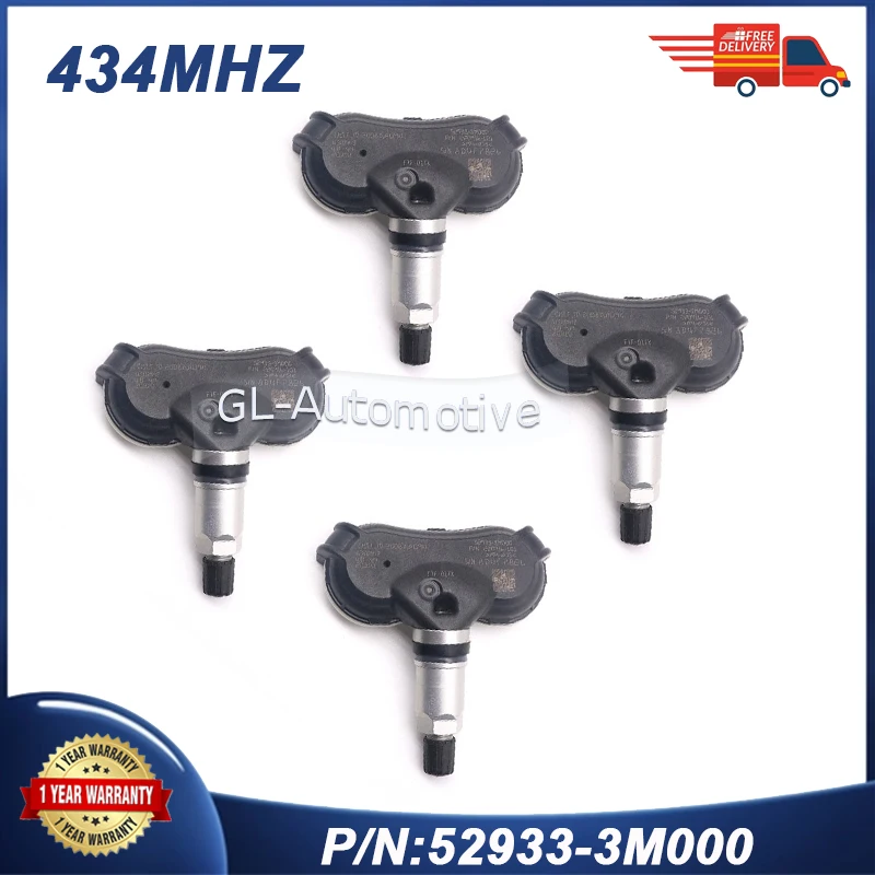Датчик давления в шинах TPMS 434 МГц, 4 шт., 52933-3M000 для Kia Sportage 2010-2014, Hyundai ix35 2010-2013, Genesis 529333M000
Датчик давления в шинах TPMS 434 МГц, 4 шт., 52933-3M000 для Kia Sportage 2010-2014, Hyundai ix35 2010-2013, Genesis 529333M000