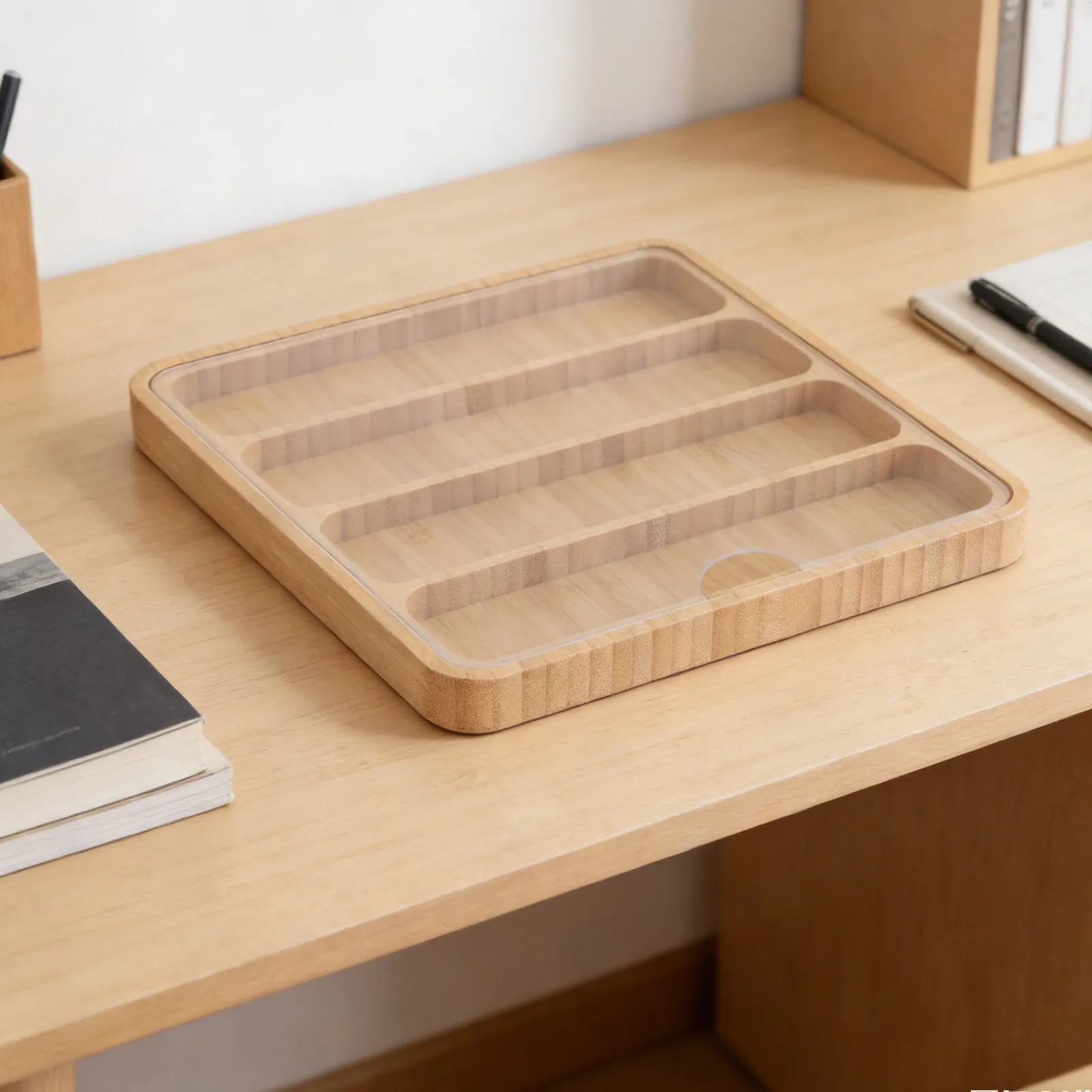 4 Slots Bamboo Watchband Organizer Case Storage Box Dustproof Watch Strap Holder Display for Home Office Collection
4 Slots Bamboo Watchband Organizer Case Storage Box Dustproof Watch Strap Holder Display for Home Office Collection