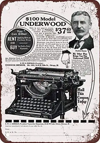 1917 Under Typewriters Retro Street Sign Household Metal Tin Sign Bar Cafe Car Motorcycle Garage Decoration Supplies
1917 Under Typewriters Retro Street Sign Household Metal Tin Sign Bar Cafe Car Motorcycle Garage Decoration Supplies