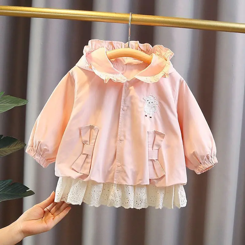 Baby Girl Lace Coat Spring and Autumn New Fashionable Children's Princess Hooded Jacket Top
Baby Girl Lace Coat Spring and Autumn New Fashionable Children's Princess Hooded Jacket Top