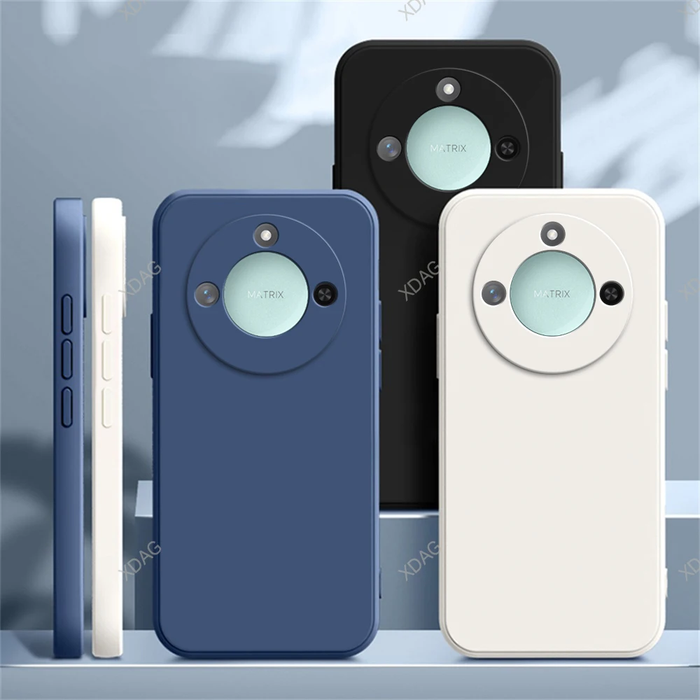 Basic Phone Case for Honor X60 Pro X60i X60Pro 5G Soft Liquid Silicone Square Lens Protection Back Cover Original Official Shell
Basic Phone Case for Honor X60 Pro X60i X60Pro 5G Soft Liquid Silicone Square Lens Protection Back Cover Original Official Shell