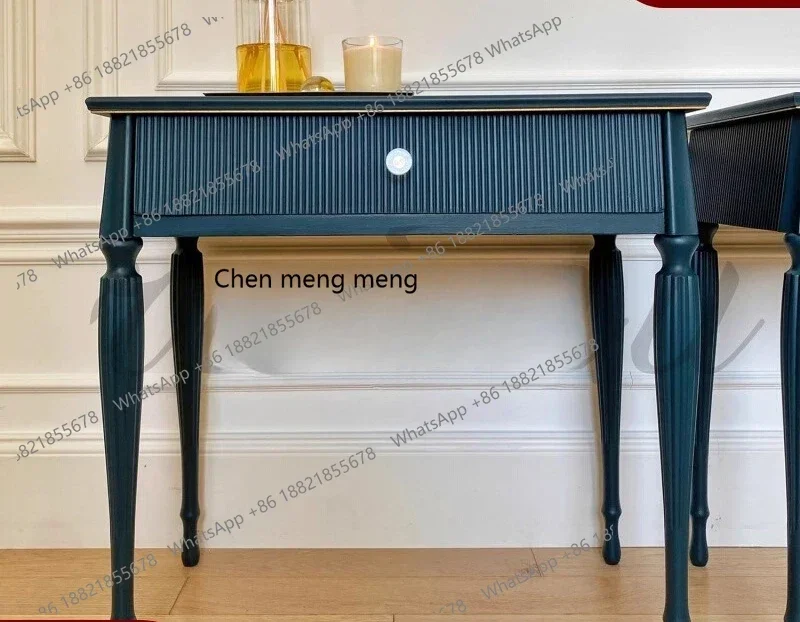 ZJFrench retro solid wood edge few master bedroom small apartment bedside small cabinet living room removable corner few
ZJFrench retro solid wood edge few master bedroom small apartment bedside small cabinet living room removable corner few