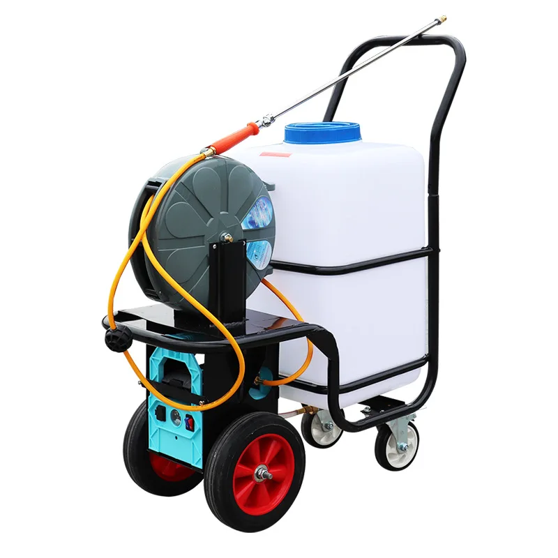 Multi-purpose 60L Large Trolly Sprayer High Pressure Garden Lithium Battery Sprayer
Multi-purpose 60L Large Trolly Sprayer High Pressure Garden Lithium Battery Sprayer